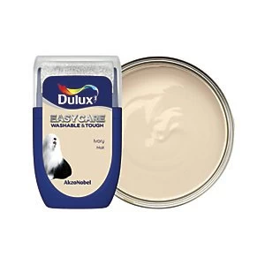 Image of Dulux Easycare Washable & Tough Ivory Matt Emulsion Paint 30ml
