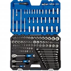 Image of Draper Expert 150 Piece Combination Drive Hex and Bi Hex Socket, Bit and Spanner Set Metric and Imperial Combination
