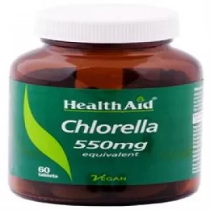 Image of HealthAid Chlorella 550mg Equivalent 60 tablet