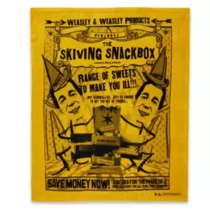 Image of Decorsome x Harry Potter Skiving Fleece Blanket - L