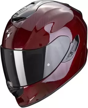 Image of Scorpion EXO 1400 Air Carbon Helmet, red, Size S, red, Size S