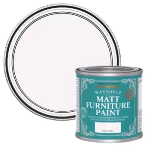Image of Rust-Oleum Chalk White Matt Furniture Paint, 125Ml