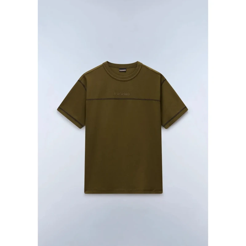 Image of T-Shirt Napapijri Umbra Vert Male S