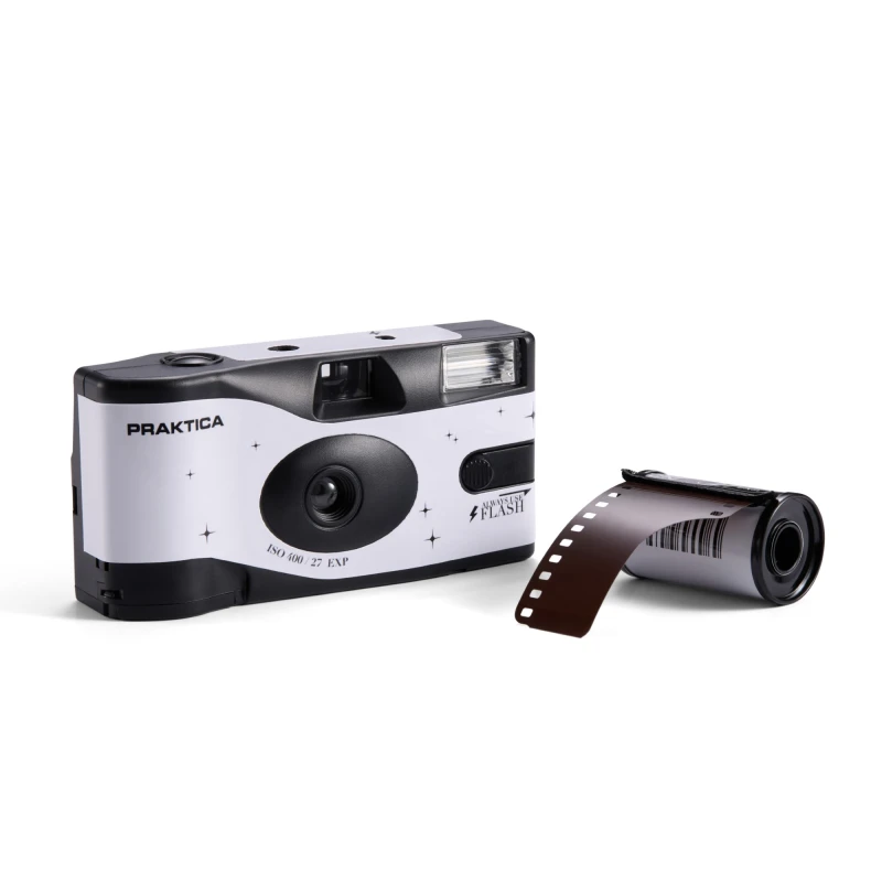 Image of Praktica Single Use Disposable Colour Film Camera with Flash - Wedding