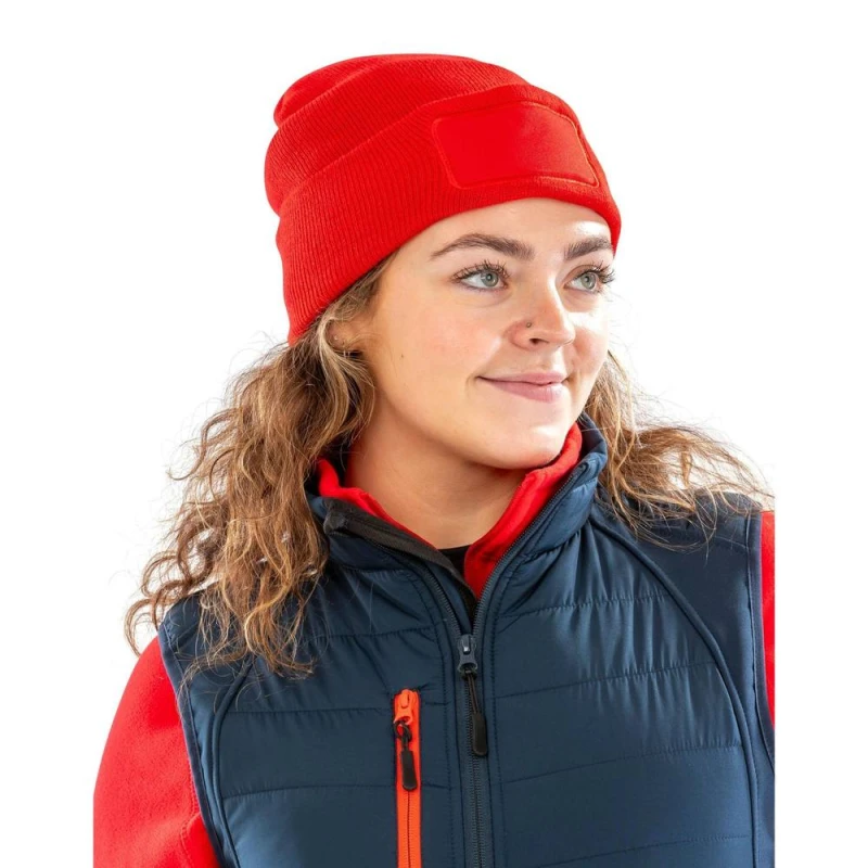 Image of Result Mens Thinsulate Printer Beanie in Orange Orange Male One Size