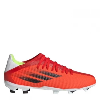 Image of adidas X .3 Junior FG Football Boots - Red/SolarRed