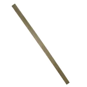 Image of 6' x 3" x 3" Forest Green UC4 Incised Fence Post (1800mm x 75mm x 75mm)