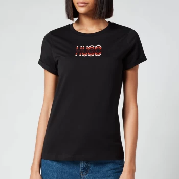 Image of Hugo Boss The Slim T-Shirt Black Size S Women