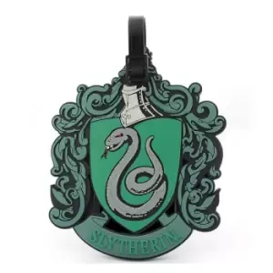 Image of Harry Potter Rubber Luggage Tag Slytherin New Ver.