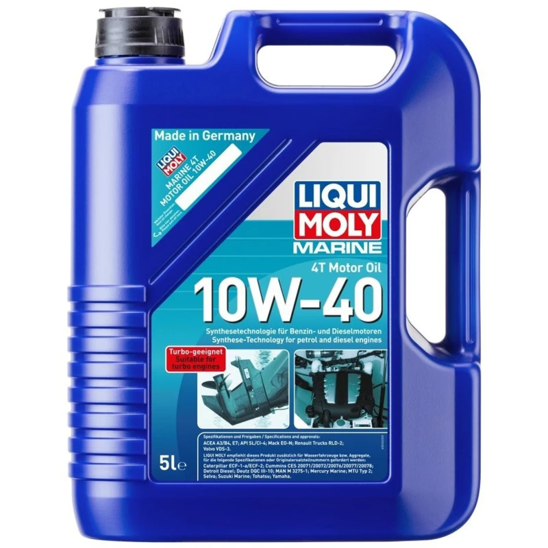 Image of LIQUI MOLY 25013 Engine oil Capacity: 5l, 10W-40, Part Synthetic Oil Engine Oil (1862)
