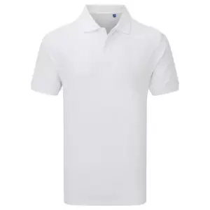 Image of Premier Unisex Adult HeiQ Viroblock Polo Shirt (XXL) (White)