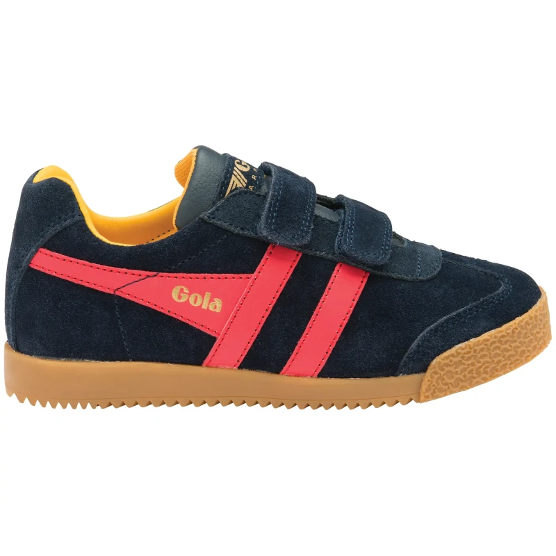 Image of Gola Children's Trainers Gola Harrier Velcro Bleu Unisex 30