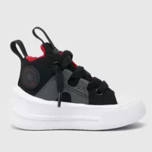 Image of Converse Black & White All Star Ultra Boys Toddler Trainers