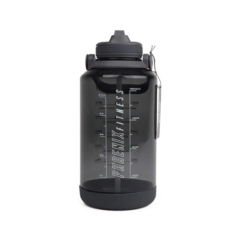 Image of Phoenix Fitness Motivational Water Bottles Slate unisex 2L