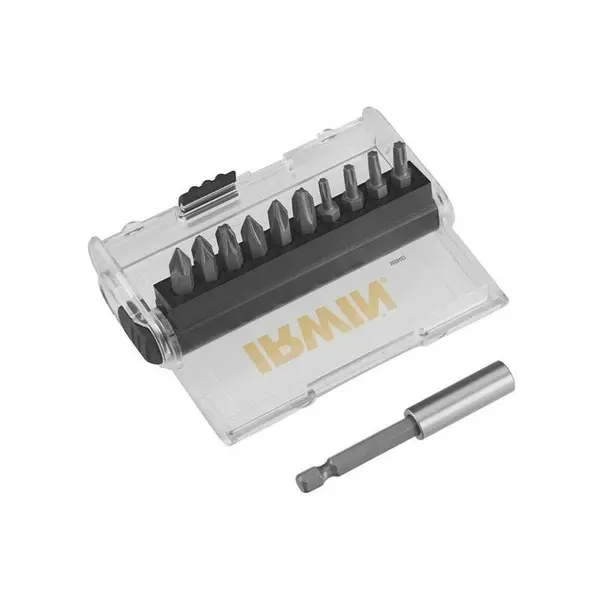 Image of Irwin 11 Piece Mixed Screwdriver Bit Set IW6062528