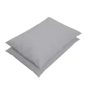 Image of Magna Superior Soft Microfibre Bedding Sheet Range - Grey - Pillowpair TJ Hughes