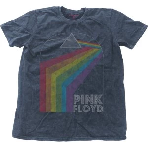 Image of Pink Floyd - Prism Arch Unisex X-Large T-Shirt - Blue