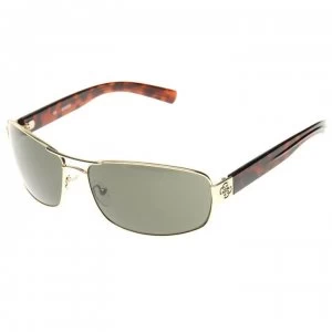 Image of Guess Rectangle Sunglasses - Gold/Brown