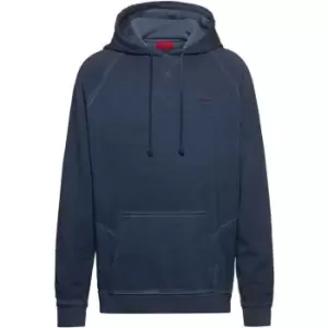 Image of Hugo Derraine Hoodie - Blue