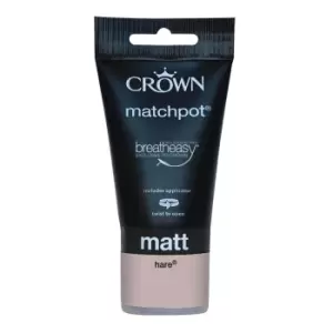 Image of Crown Hare Standard Matt Emulsion Paint - 40ml Tester