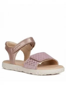 Image of Geox Girls Haiti Sandal - Rose Gold