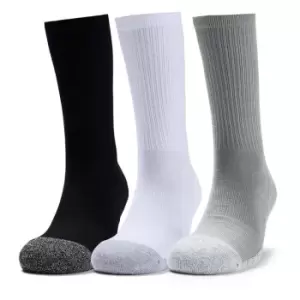 Image of Under Armour Heatgear Crew Socks 3pk - Multi