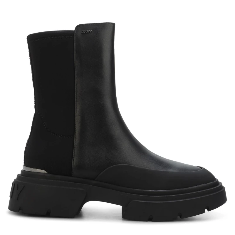 Image of DKNY Fleming Winter Boots Black female UK 4