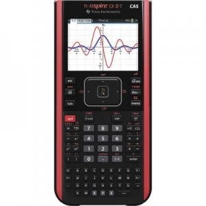 Image of Texas Instruments TI-NSpire CX II-T CAS Graphing calculator Black rechargeable (W x H x D) 100 x 23 x 200 mm