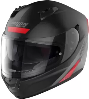 Image of Nolan N60-6 Staple Helmet, black-red, Size S, black-red, Size S