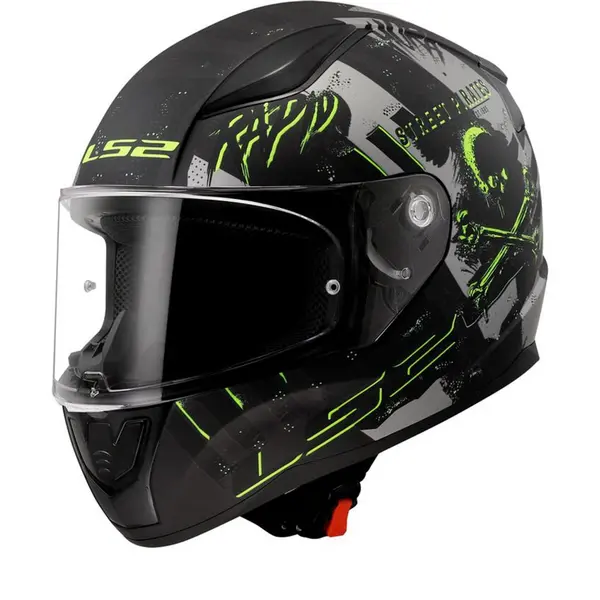 Image of LS2 FF353 Rapid II Pirates M.Titanium 06 Full Face Helmet Size M