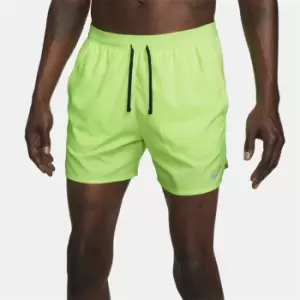 Image of Nike Dri-FIT Stride Mens 5 Brief-Lined Running Shorts - Green