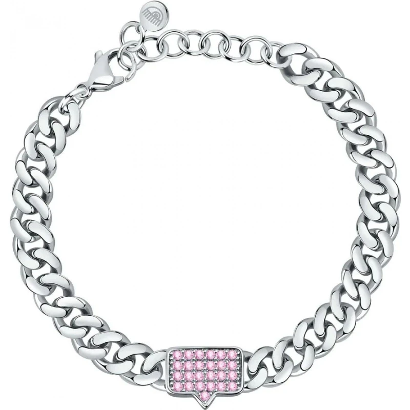 Image of Chiara Ferragni Womens J19AUW16 Bracelet in Silver Silver Female One Size