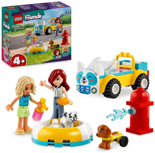 Image of LEGO LEGO Friends Dog-Grooming Car Vehicle Animal & Playset 42635