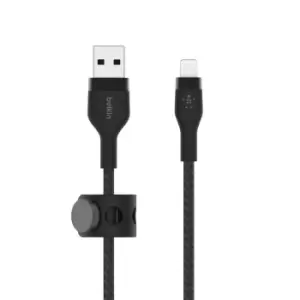 Image of Belkin CAA010BT3MBK USB cable 3m USB A USB C/Lightning Black