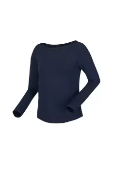 Image of Jersey-Fabric 'Lakeisha' Long Sleeve T-Shirt