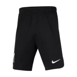 Image of Nike Liverpool FC Stadium 2023 2024 Away Shorts Junior - Black