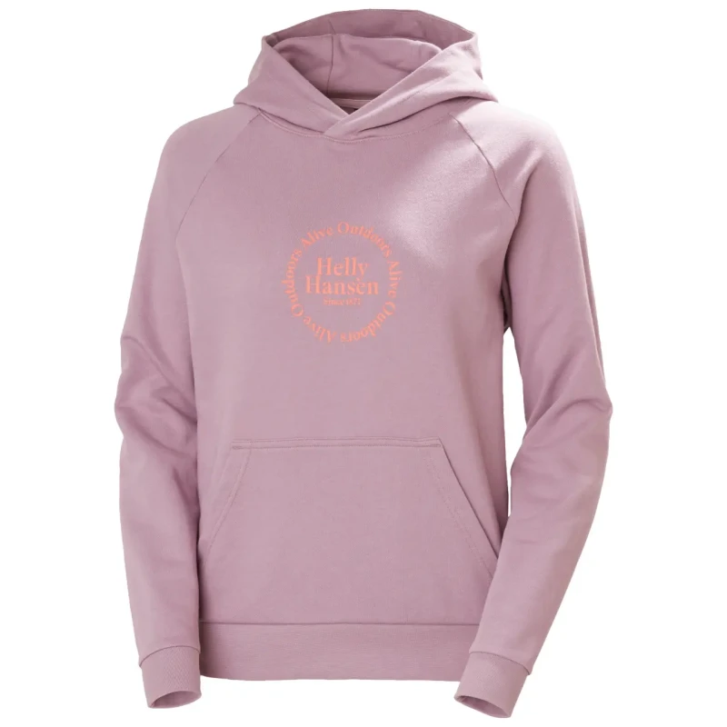 Image of Helly Hansen Womens sweatshirt Helly Hansen Core Graphic Violet Female L