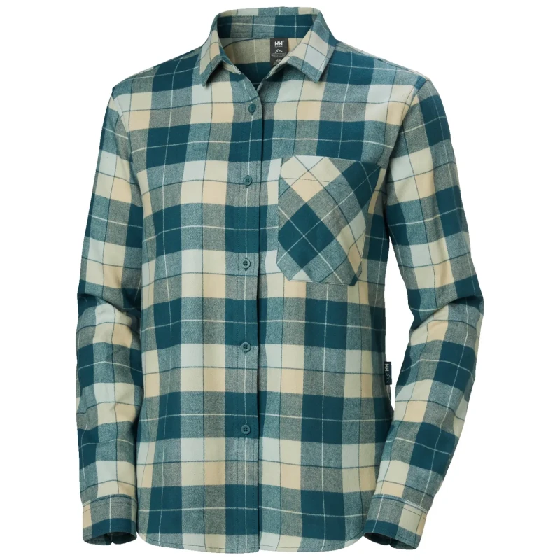 Image of Womens long sleeve blouse Helly Hansen Lokka Flannel SHT Vert Female S