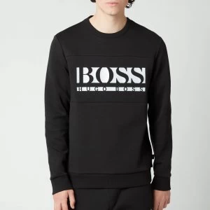 Image of Hugo Boss Athleisure One Story Salbo 1 Sweatshirt Black Size M Men