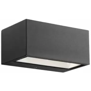 Image of Nordlux Nene LED Dimmable Outdoor Up Down Wall Lamp Black, IP54, 3000K