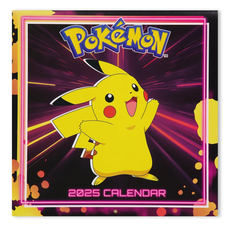 Image of Pokemon 2025 Calendar - Multi Multi One Size