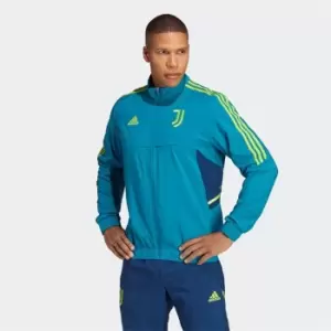 Image of adidas Juventus Condivo 22 Presentation Track Top Mens - Black