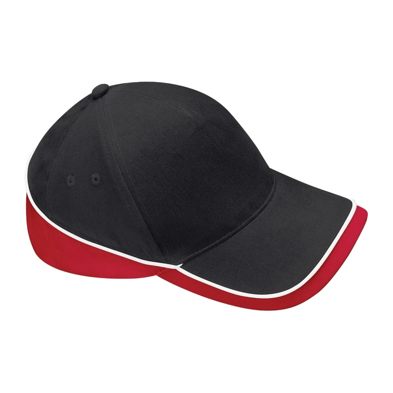 Image of Beechfield Beechfield Men Teamwear Competition Cap in Black One Size Male 5063425297542