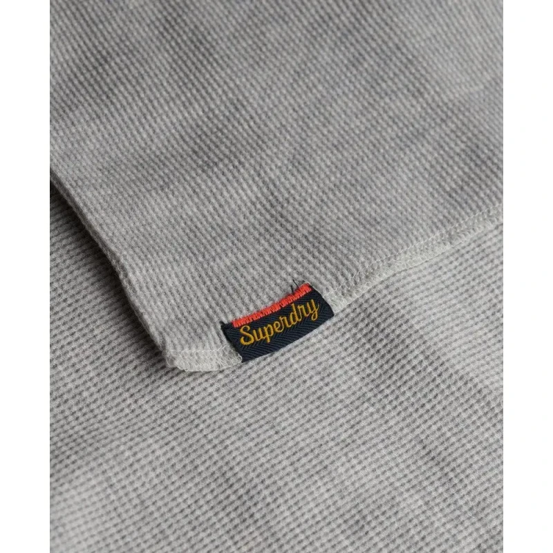 Image of Superdry Womens long sleeve T-Shirt Superdry Athletic Essentials Graphic Gris Female XS