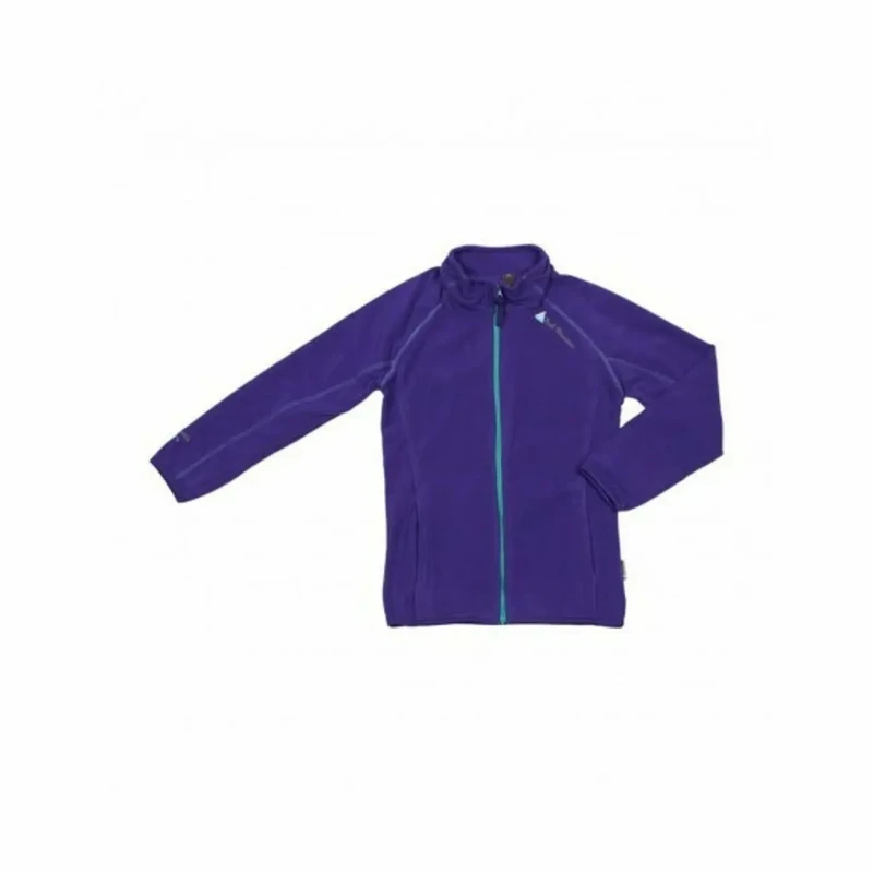 Image of Peak Mountain Girl's full-zip microfleece sweatshirt Peak Mountain Fafone Bleu Female 6 ans FAFONE/AF/1-MARINE