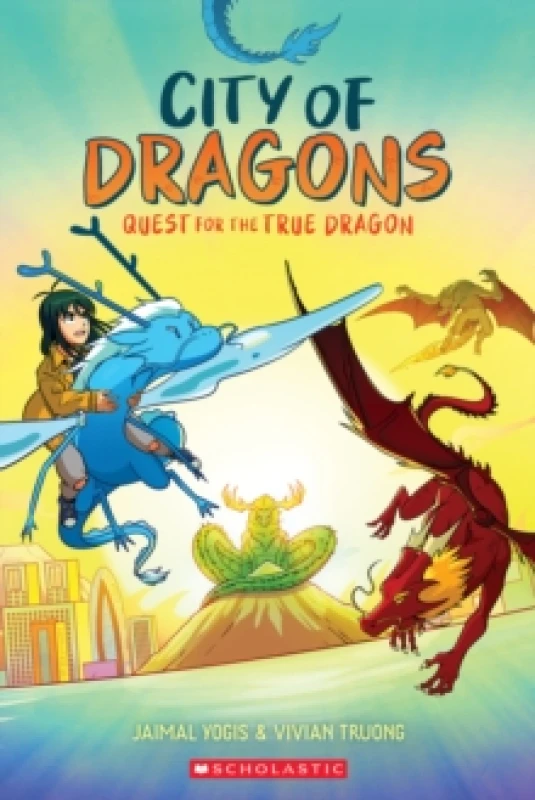 Image of Quest for the True Dragon: A Graphic Novel (City of Dragons #3) Paperback / softback