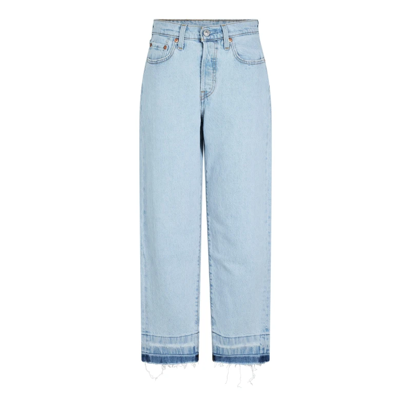 Image of Levis 501 Cropped Jeans Flat Earth female 25 L26