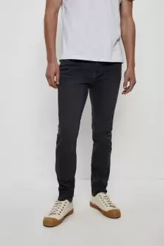Image of Mens Slim Dark Grey Jeans