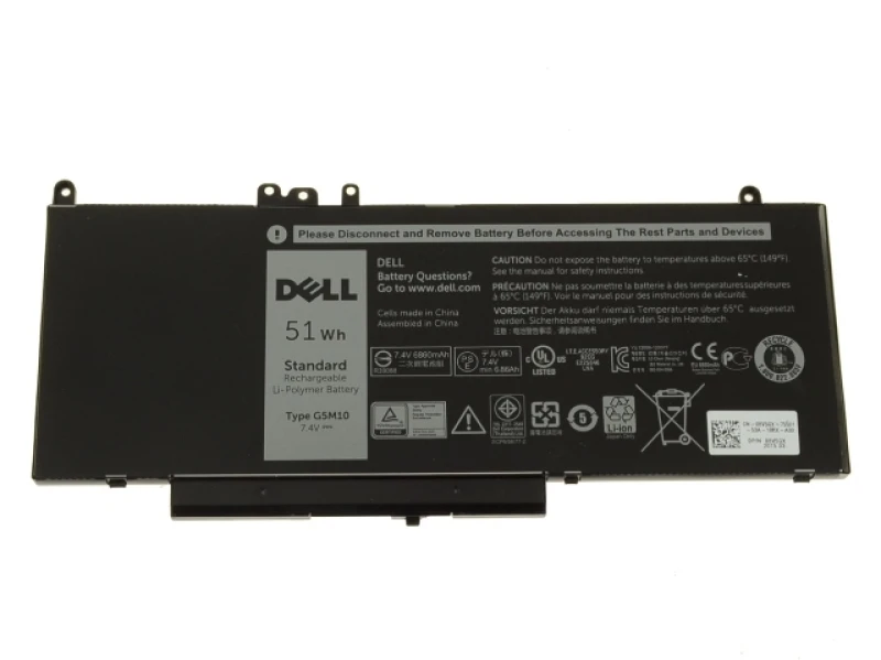 Image of DELL K9GVN laptop spare part Battery