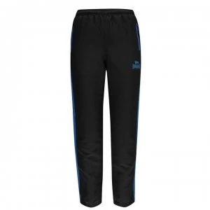 Image of Lonsdale Two Stripe Closed Hem Woven Pants Junior Boys - Blk/BrBlue/Wht